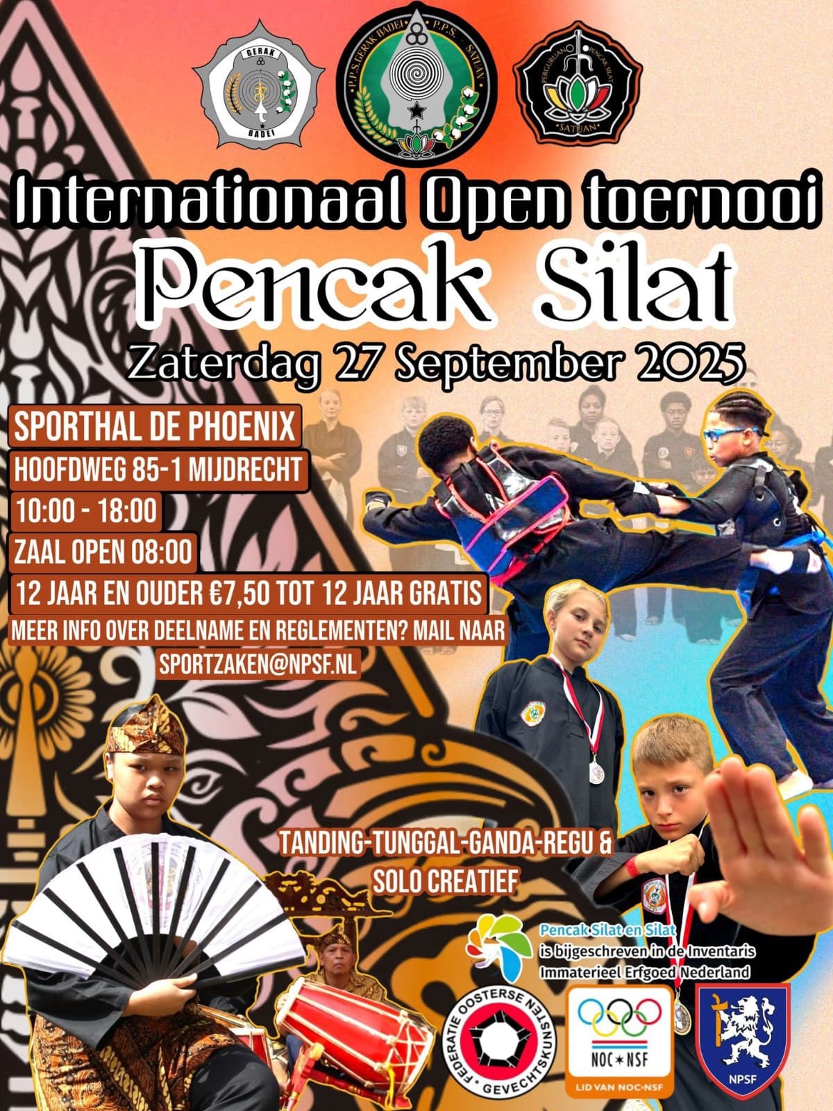 Open Pencak Silat Toernooi - NPSF